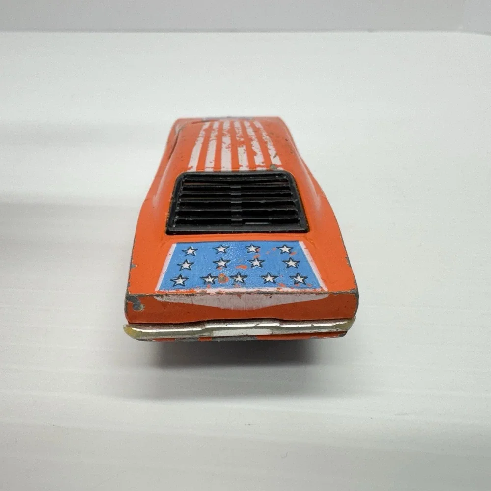 Vintage Zee Toys Dodge Charger 77 Orange Hong Kong 1:48 Scale Dukes Of Hazard 4